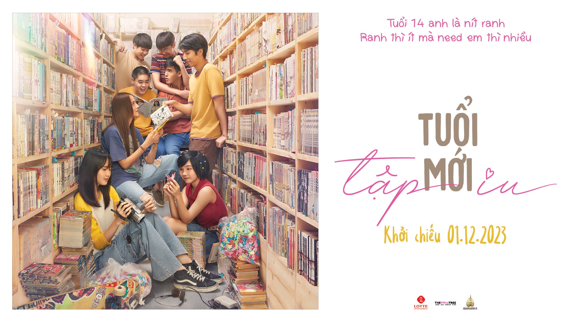Đặt vé phim TUỔI MỚI TẬP IU | Khởi chiếu 01.12.2023