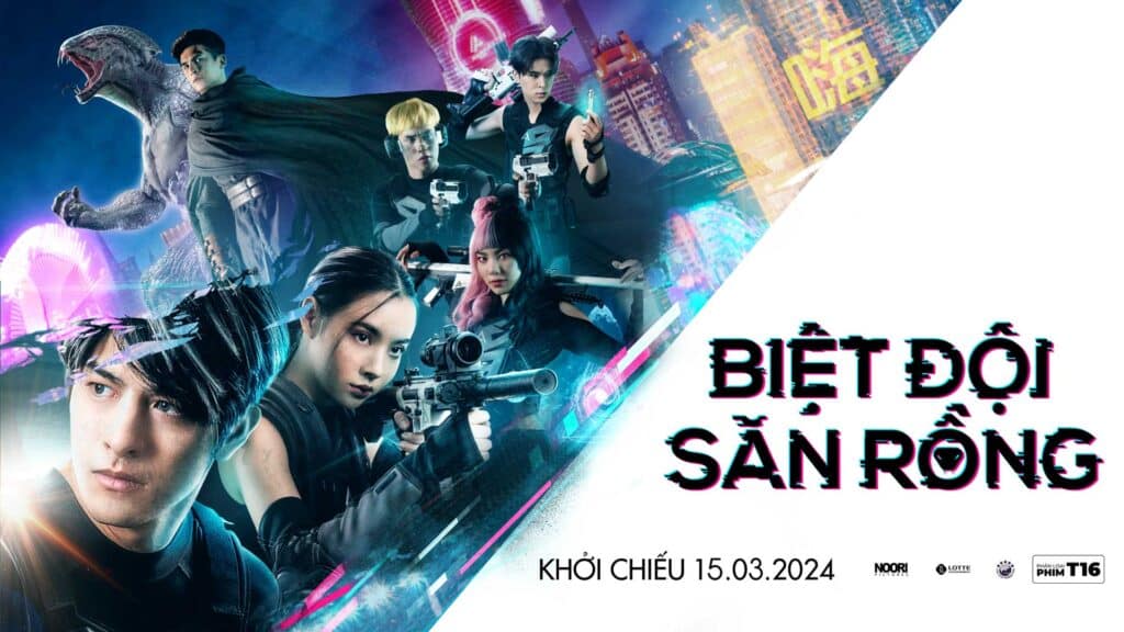 Đặt vé phim BIỆT ĐỘI SĂN RỒNG | Khởi chiếu 15.03.2024