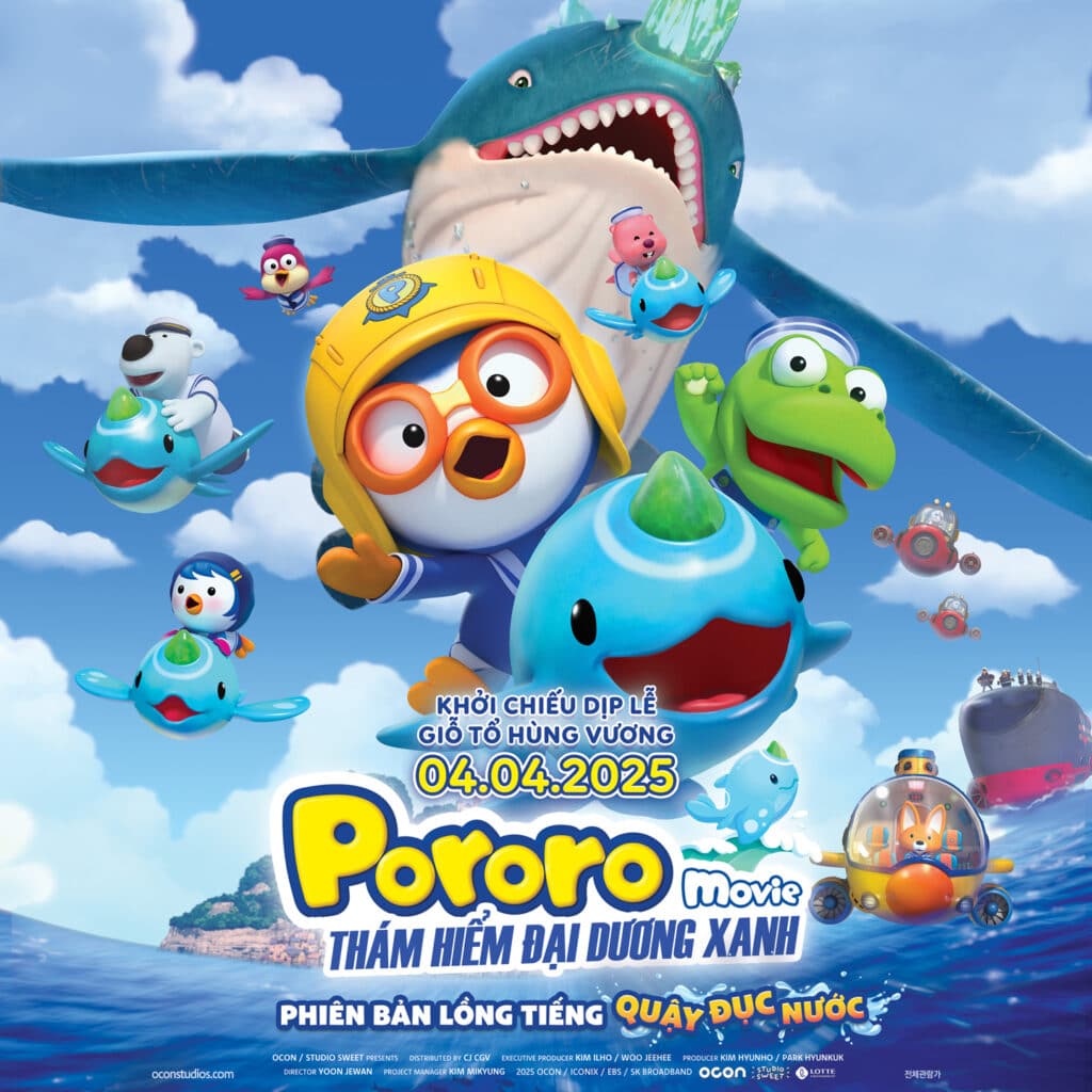 Hoạt hình PORORO THÁM HIỂM ĐẠI DƯƠNG XANH | Lễ Giỗ Tổ Hùng Vương