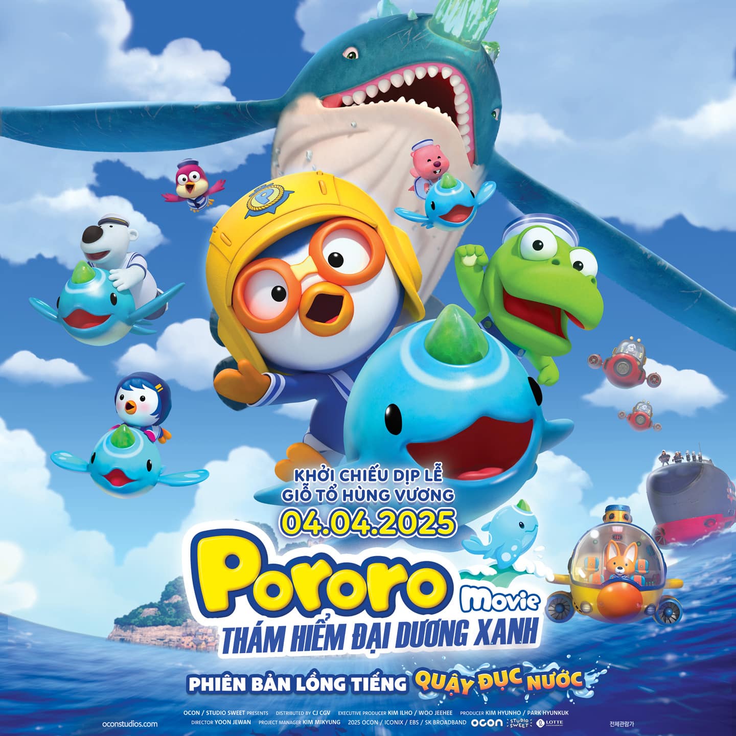 Hoạt hình PORORO THÁM HIỂM ĐẠI DƯƠNG XANH | Lễ Giỗ Tổ Hùng Vương